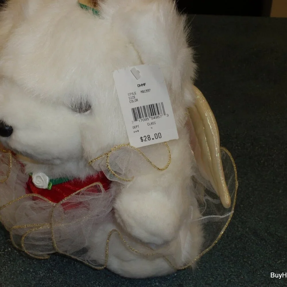 1997 Dayton Hudson Miss Santa Bear SUGAR PLUM FAIRY With Bag - CHRISTMAS GIFT! - Picture 5 of 7